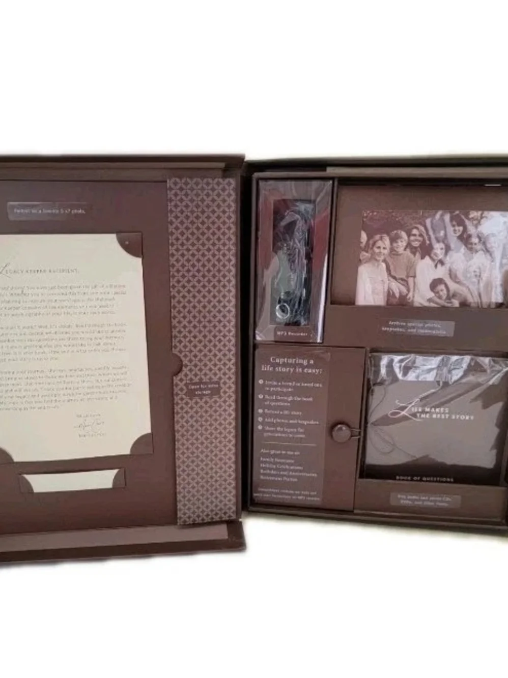 Hallmark Legacy Keeper with Recorder NEW